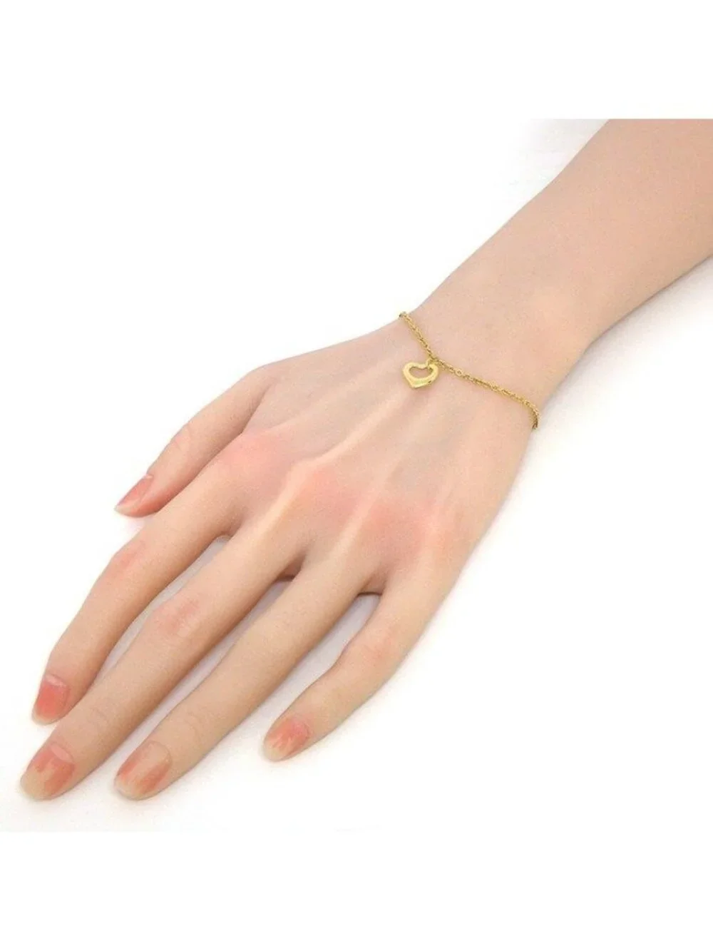 Tiffany & Co Bracelet Open Heart 18k Yellow Gold